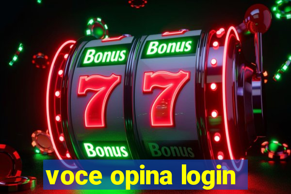 voce opina login